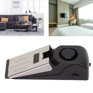 Door Stop Alarm 3 Level Sensitivity Adjustable Door Stopper With 120dB Secur New