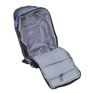 Blue Sling Bag Waterproof Anti Theft With Combination Lock Anti Scratch Spor NEW